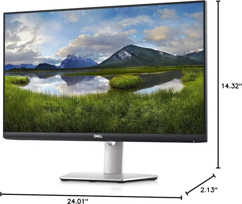 Miniatura 10 de Dell S2721HS 27 pulgadas Full HD 1920 x 1080, AMD FreeSync, monitor de bisel ultradelgado IPS, inclinación y giro, plateado, última edición