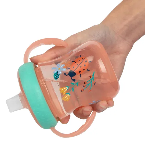 Miniatura 6 de The First Years - Vaso para beber con boquilla suave - Taza de entrenamiento para niños pequeños durante más de 6 meses -Con asas y tapa a prueba
