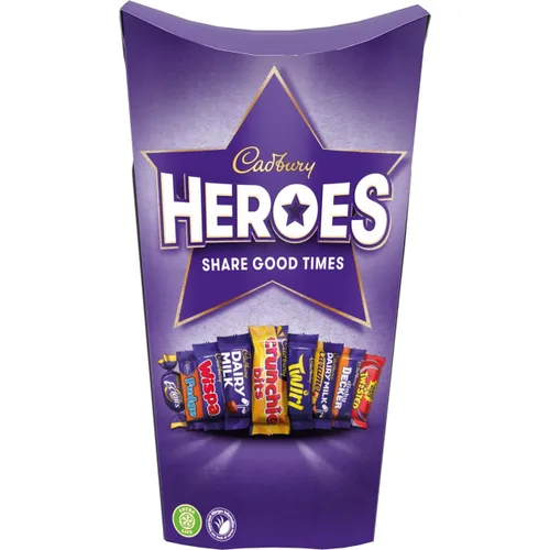 Miniatura 2 de Cadbury Heroes - Caja de chocolate, 10.26 oz (290 g)