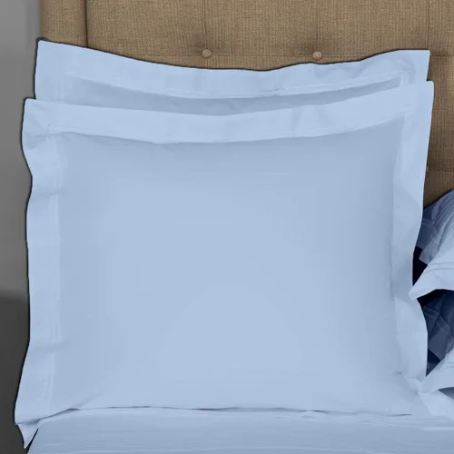 Miniatura 15 de Crown Collection Juego de 2 fundas de almohada estándar de 20 x 26 pulgadas, hipoalergénicas de 600 hilos, 100% algodón egipcio, fundas de almohada