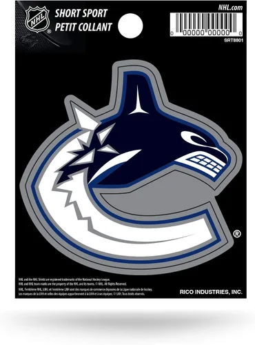 Miniatura 26 de Calcomanía deportiva corta de la NHL