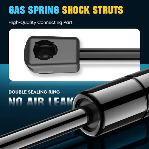 Miniatura 4 de Soportes de elevación de compuerta trasera del portón trasero, puntales amortiguadores de resortes de gas 4573 compatibles con Chevrolet Trailblazer