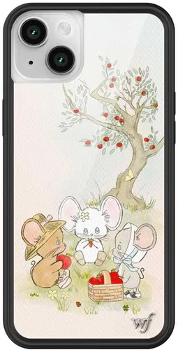 Miniatura 48 de Fundas Wildflower - Compatibles con Apple iPhone 14 Plus Parachoques protector negro, certificado de prueba de caída de 4 pies, propiedad