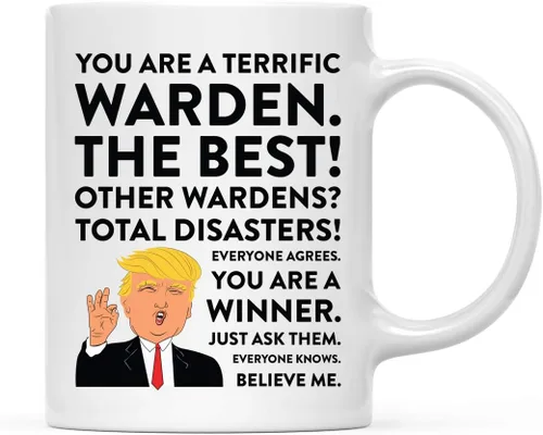 Miniatura 12 de Andaz Press Funny President Donald Trump - Taza de café de 11 onzas, excelente instructor aeróbico, paquete de 1, taza de cerámica para beber
