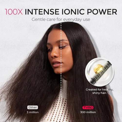 Miniatura 3 de Secador de pelo con difusor TYMO - Secador de pelo iónico de 300 millones con difusor y accesorio de peine para cabello rizado, secador de pelo