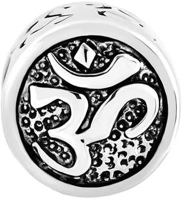 Miniatura 3 de LilyJewelry Dijes de amor para yoga, símbolo de Om compatibles con Pandora, pulsera para mujeres, niñas, amigas, regalo de esposa