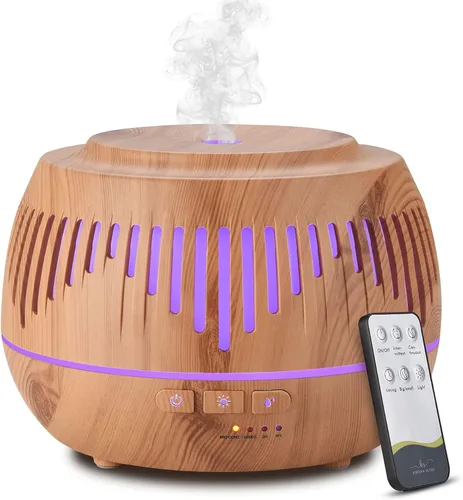 Humidificadores para dormitorio, habitación grande, hogar, bebé, niños, toda la casa, hotel, oficina, escritorio, planta, 16.9 fl oz, lindo