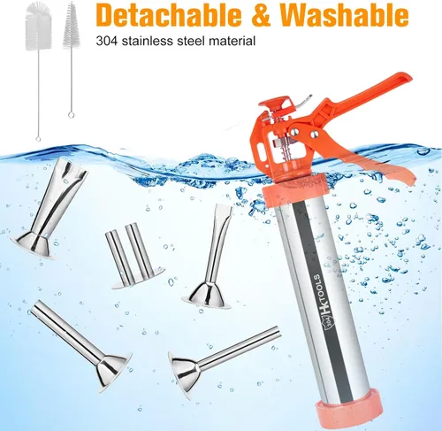 Miniatura 6 de Kits de pistola para carne seca de 2.5 LB de 5ª generación, pistola para hacer carne seca, pistola para carne de res, pistola para hacer cecina