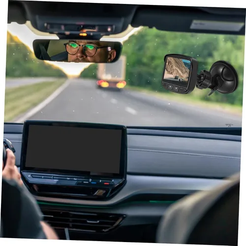 Miniatura 7 de ABOOFAN Espejo retrovisor Dash Cam Mount Dash Cam Soporte de montaje para cámaras base de ventosa de coche