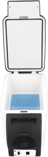 Miniatura 4 de Pssopp Refrigerador portátil de 6 litros, refrigerador eléctrico portátil de 6 litros, mini nevera portátil para dormitorios, automóviles, oficinas