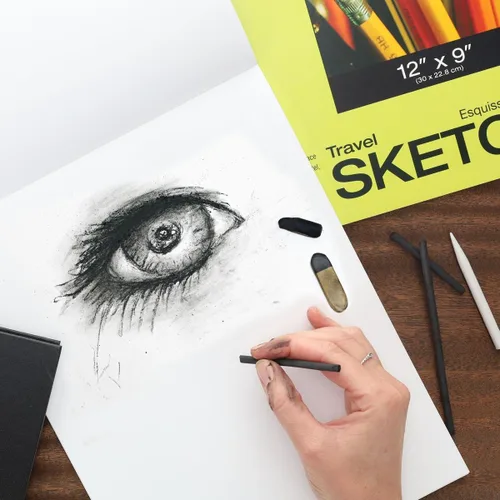 Miniatura 4 de PRO ART Paquete económico de papel para dibujar/boceto/encuadernado, multicolor