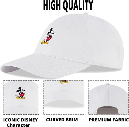 Miniatura 7 de Gorra de béisbol ajustable para adultos de Mickey Mouse de Disney para hombres