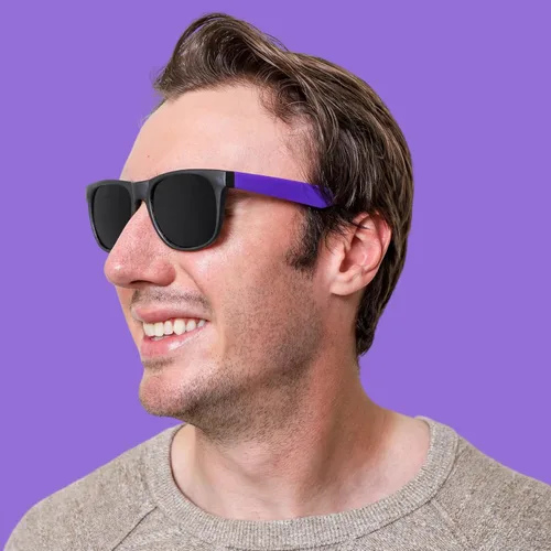 Miniatura 4 de EDGEIWEAR Gafas de sol de neón de los años 80 para fiestas de adultos con certificación CPSIA sin contenido de plomo (Pb)