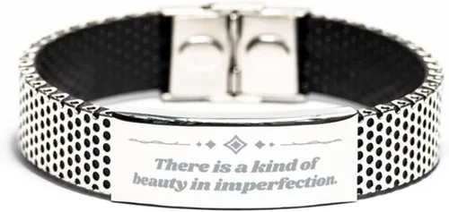 Power of Beautyful Mindset Bracelet Motivation Quote Bracelet for Women Daughter Friends Mindset of Beauty Beauty Quotes Rise Beauty Self Esteem
