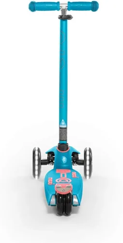 Miniatura 6 de Micro Kickboard – Maxi Deluxe LED – Monopatín pequeño de tres ruedas, inclinado a girar, diseño suizo para niños con ruedas con luces LED activadas