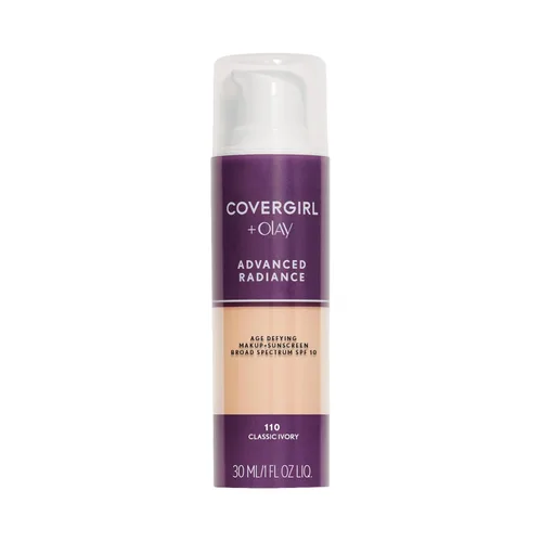 Miniatura 14 de COVERGIRL Advanced Radiance - Maquillaje de base que desafía la edad, beige pulido, 1 onza (el embalaje puede variar)