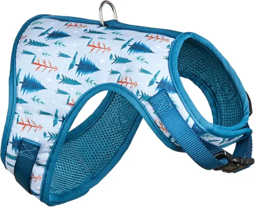 Miniatura 38 de Mile High Life Arnés para perro, chaleco floral de malla de aire para perros y gatos pequeños de 20 libras, fácil de poner, cierre fácil ajustable