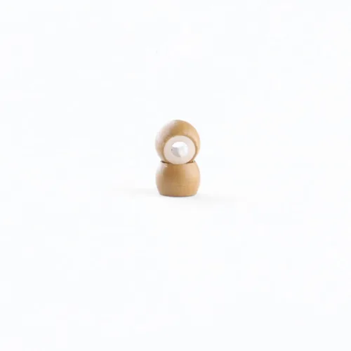 Miniatura 9 de Vlasy 200 cuentas de silicona nano anillo para extensiones de cabello humano nano anillo, 5 colores opcionales (marrón claro)