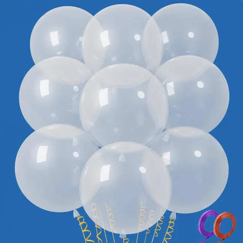Miniatura 31 de 32 globos grandes de color verde claro de 18 pulgadas, globos redondos de látex grandes para decoración de cumpleaños y boda. C15-verde claro