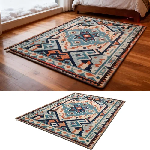 Miniatura 3 de Graphene Electric Heated Floor Mat, Large Indoor Floor Heating Mat with Adjustable Temperatur/12 Hour Timer, Electric Heated Area Rug, Waterproof