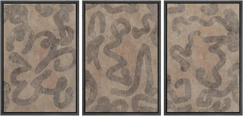 Miniatura 69 de SIGNWIN Lienzo enmarcado para pared, juego de arte dramático de cielo tormentoso, ilustraciones de paisaje nuboso Moody, arte moderno decorativo