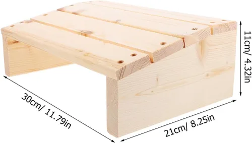 Miniatura 3 de Taburete de pie para debajo del escritorio, reposapiés para debajo del escritorio, reposapiés de oficina, reposapiés, cojín de descanso para pies