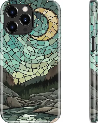 Miniatura 27 de Goodon para iPhone 17 Pro, Funda Estética de Gato Negro y Niña Naranja, Compatible con Magsafe, Funda Protectora Retro Única y Moderna de Silicona