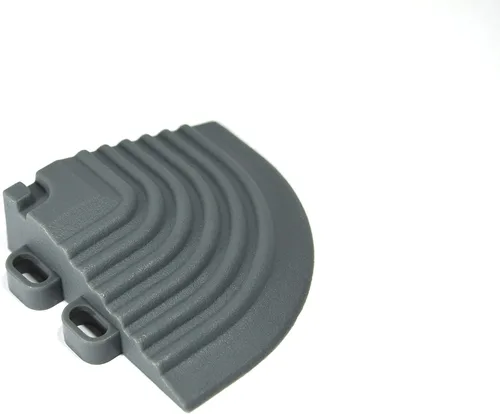 Miniatura 32 de Swisstrax Ribtrax PRO Azulejos Entrelazados para Piso de Garaje, 15.75 x 15.75 Pulgadas, Negro Azabache, Juego de 24 Piezas