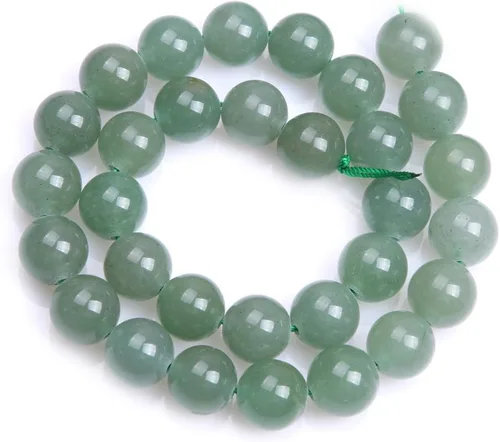 Miniatura 27 de JOE FOREMAN Cuentas de aventurina naranja para hacer joyas, piedras preciosas naturales semipreciosas de 0.394 in, redondas de 15 pulgadas