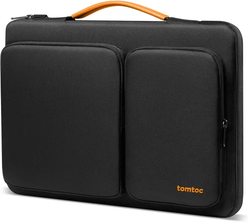 tomtoc Funda protectora 360 para laptop de 16 pulgadas MacBook Pro M4/M3/M2/M1 2024-2019, funda para laptop resistente al agua para Dell XPS 16