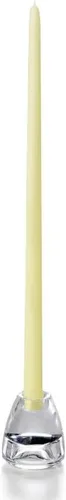 Miniatura 63 de yummi Velas cónicas color rosa claro de 12 pulgadas, 12 por paquete