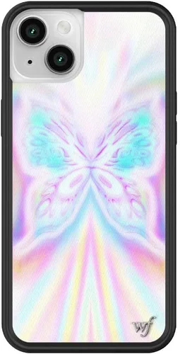 Miniatura 17 de Fundas Wildflower - Compatibles con Apple iPhone 14 Plus Parachoques protector negro, certificado de prueba de caída de 4 pies, propiedad