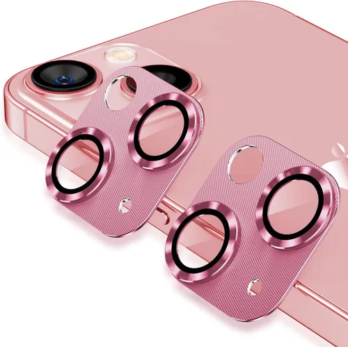 Miniatura 10 de Korecase - Protector de lente de cámara para iPhone 13/iPhone 13 Mini, protector de lente de cámara de vidrio templado de metal, película de lente