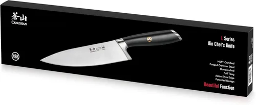 Miniatura 8 de Cangshan L Series 1026870 Cuchillo de chef forjado de acero alemán de 8