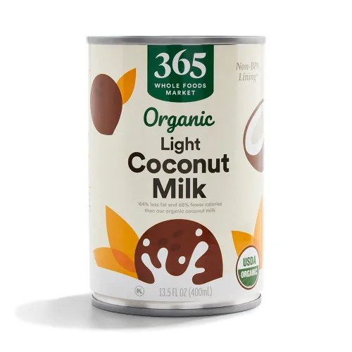 365 by Whole Foods Market, Leche de coco ligera orgánica, 13.5 onzas líquidas