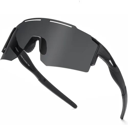 Gafas de sol deportivas polarizadas para hombres y mujeres, gafas de sol para correr, jóvenes, ciclismo, béisbol, protección UV400