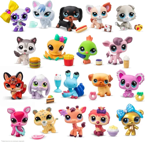 Miniatura 2 de Littlest Pet Shop - Colección para Recopilar y Mostrar - Serie 4 - Gen 7 - Figura de Muñeco de Cabeza Bobble Auténtica de LPS, Animal de Juguete