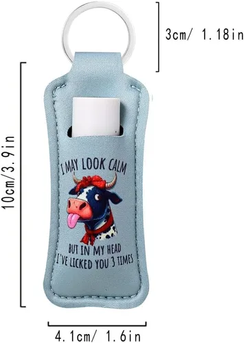 Miniatura 51 de COOKOOKY Chapstick - Llavero con clip para bálsamo labial