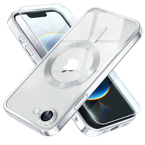 Miniatura 99 de Misea Funda magnética para iPhone 14 compatible con MagSafe [nunca amarillenta] [protección contra caídas de grado militar] protector completo