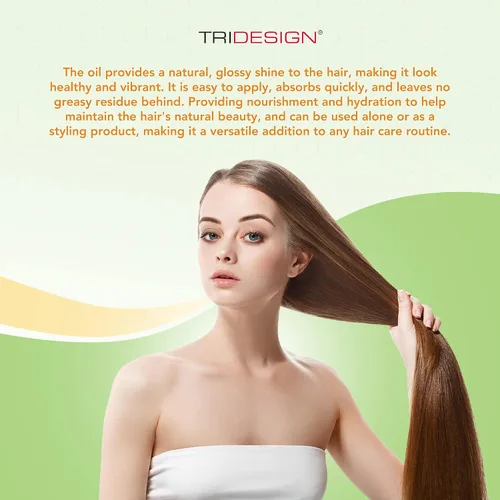 Miniatura 3 de TRIDESIGN Aeroplex - Aceite de unión – Repara, promueve el crecimiento y evita la rotura – Suero sedoso para cabello seco, dañado y encrespado