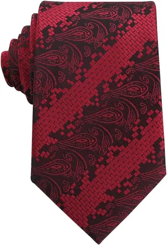 Miniatura 44 de WeiShang Lote de 6 corbatas clásicas de seda para hombre, corbatas tejidas jacquard