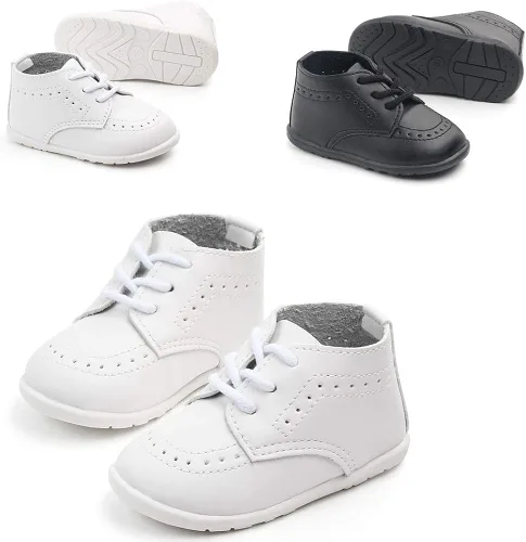 Miniatura 2 de Quernn Mocasines de bebé para niños y niñas prewalker mocasín zapatos de cuna