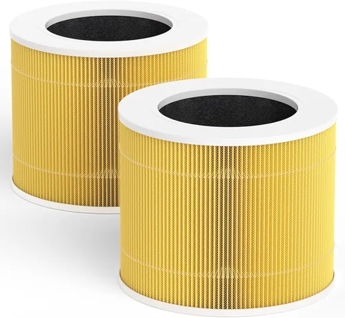 Miniatura 8 de Leemone 3 paquetes de filtro de repuesto Core Mini para purificadores de aire LEVOIT Core Mini, carbón activado de alta eficiencia Core Mini-W3