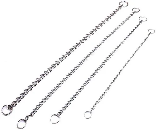 Miniatura 7 de SGODA Collar de Cadena de Entrenamiento de Estrangulación para Perros, 24 pulgadas, 3.5 mm