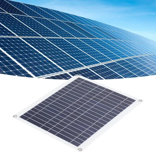 Miniatura 7 de Kit de panel solar, panel solar plegable y ligero con controlador de 100 A, cargador solar plegable fotovoltaico de 100 W de 100 W para teléfono