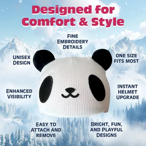 Miniatura 4 de Cubierta para Casco de Esquí YCONNECT, Adecuada para Cascos de Esquí, Snowboard, Patineta - Divertidos Regalos Graciosos para Niños y Adultos Verde