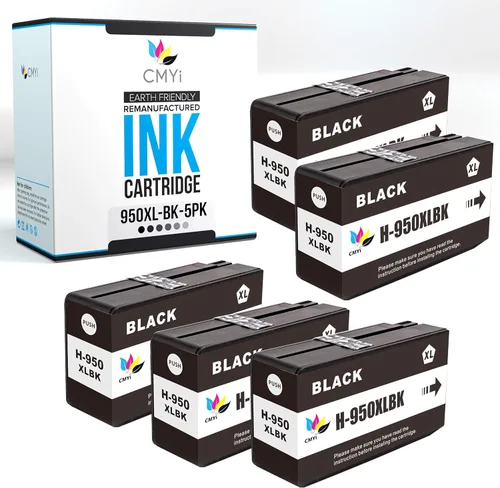 Miniatura 18 de 950XL - Cartucho de tinta de repuesto negro para HP Officejet Pro 251dw, 276dw MFP, 8100 - N811a, 8600, 8600 Plus, 8600 Premium, 8610, 8615, 8616