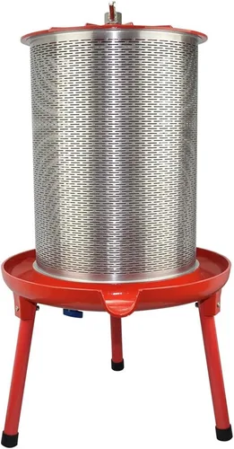 Prensa hidráulica para vino de frutas, sin electricidad/con agua, para hacer jugo natural (10.7 galones, con bolsa de filtro/protector contra