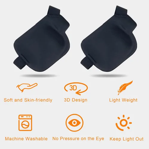 Miniatura 6 de Parche para los ojos, 2 parches médicos para los ojos para adultos y niños, parches para ojos perezosos para ambliopía 3D para ojo derecho (derecha)
