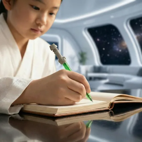 Miniatura 4 de IQ LEGO - Bolígrafo de gel con sable de luz de Star Wars, paquete de 10 (53116), arcoíris de 10 colores, bolígrafos recargables para adolescentes